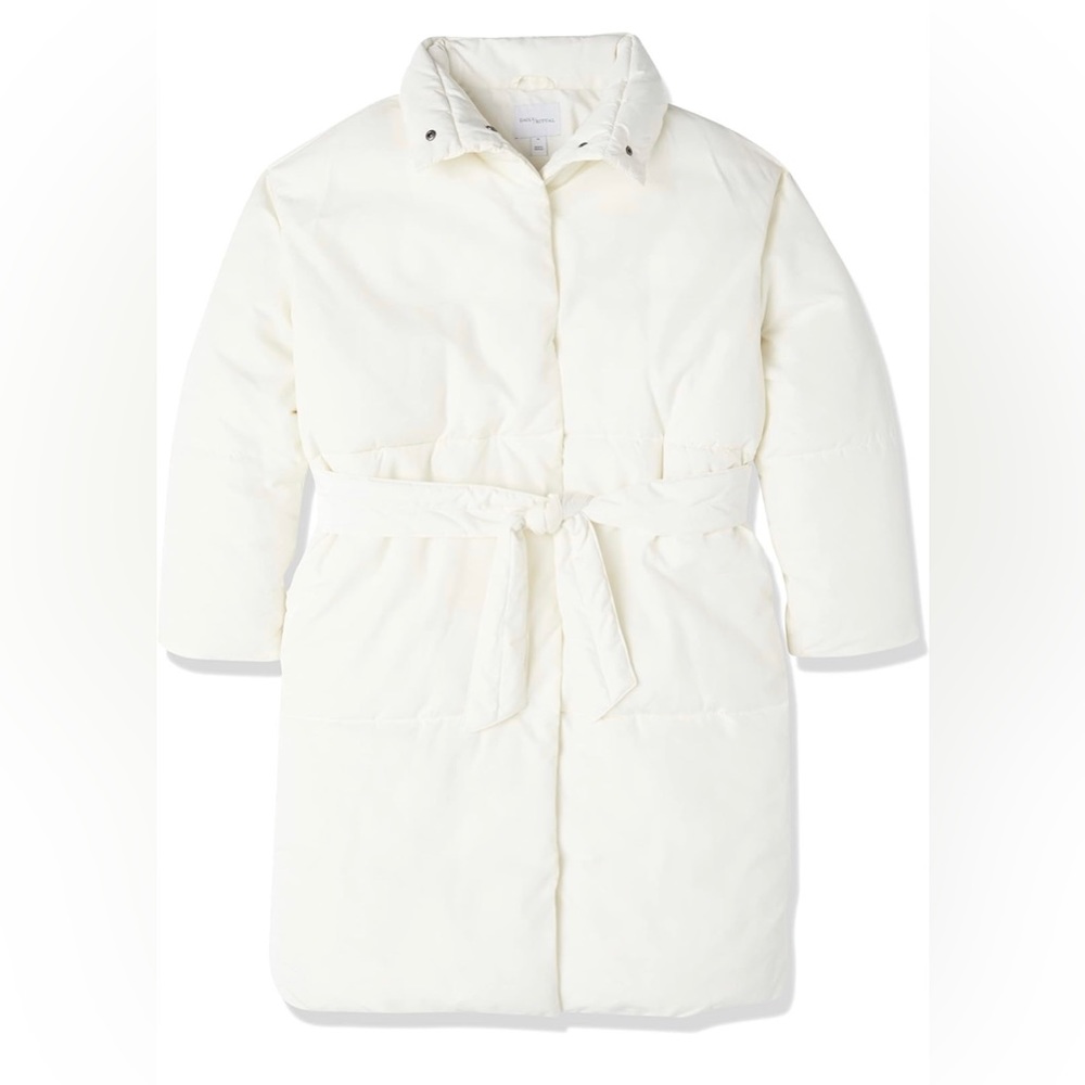 Women's Padded Belted Puffer Jacket. Size S